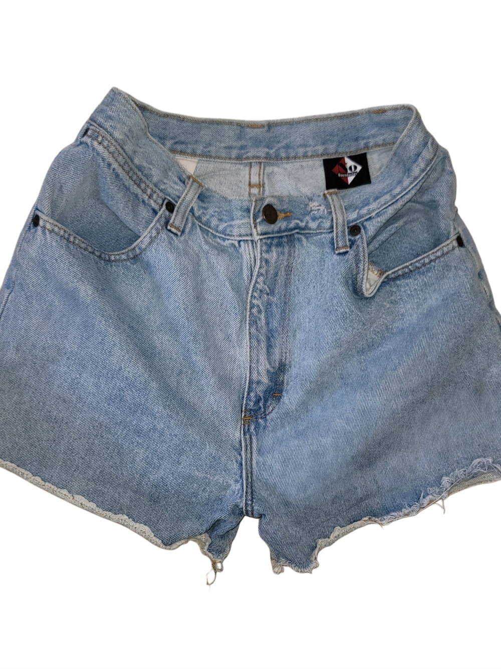 No Boundaries Light Blue Distressed Denim Shorts
